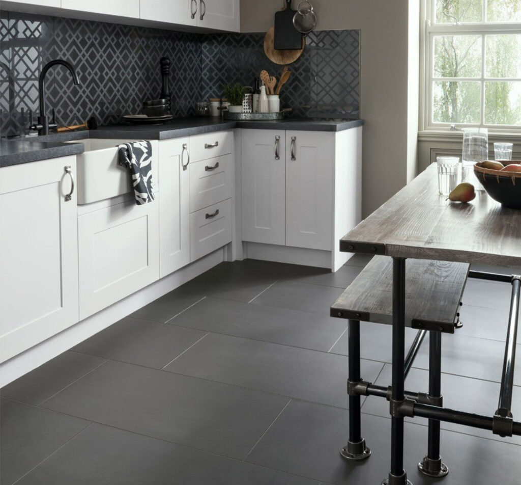 Smoke Kitchen Flooring WordPress Theme Stone Tile Demo