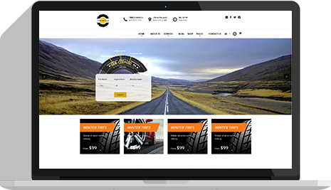 Tires and Wheels WORDPRESS THEME